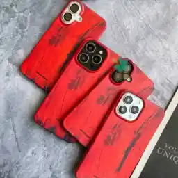 Scarlet Luxury Strong Cover Case For iPhone