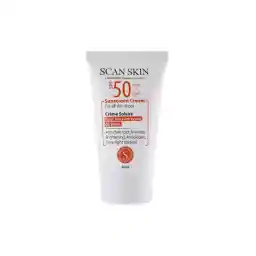 کرم ضدآفتاب و ضدلک SPF50 مناسب انواع پوست حجم 40 میل اسکن اسکین