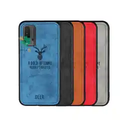 قاب گوشی پارچه ای گوزن مناسب شیائومی Redmi 9 PowerXiaomi Redmi 9 Power Deer Pattern Soft Case
