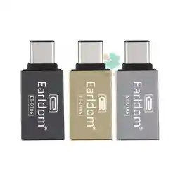 تبدیل تایپ سی Earldom ET-OT06Earldom ET-OT06 USB 3.1 TO USB-C OTG Adapter