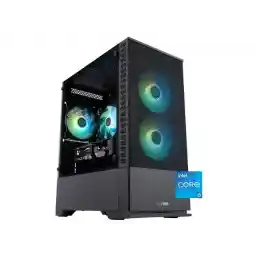 ABS Cyclone Aqua Gaming PC Powered by Asus - Windows 11 - Intel Core i5-14400F - GeForce RTX 5060 - DLSS 4 - AI-Powered Performance - 32GB DDR4 3200 - 1TB M.2 NVMe SSD - CA14400F50602