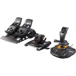 Thrustmaster T.16000M FCS Flight Pack: Joystick, Throttle and Rudder Pedals for PC