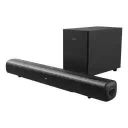 فيليبس نظام مكبرات الصوت 2.1 قناة TAB4308، أسود