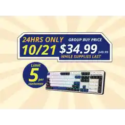 Redragon K689 Wired Gasket RGB Gaming Keyboard, 108 Keys Mechanical Keyboard w/Extra 4 Hotkeys, Upgraded Hot-swappable Socket, 3-Layer Noise Dampening, Mixed Color Keycaps, Custom Linear Switch