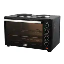 Xper Non-stick Oven & 2 Hobs with Grill Fan, 48L, XPO-TA48