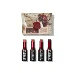 Sheglam Ember Rose Set Dynamatte Boom Ll Matte Lipstick