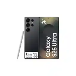 جوال سامسونج جالكسي اس 25 الترا بالذكاء الاصطناعي، ذاكرة تخزين 512GB، ذاكرة RAM 12GB، هاتف ذكي بنظام اندرويد، كاميرا 200MP، ضمان ممتد لمدة 6 اشهر من الشركة المصنعة (اصدار المملكة العربية السعودية)
