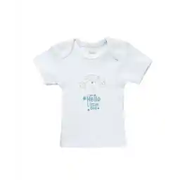 تیشرت نخی آستین کوتاه نوزاد روکو مدل 40010090