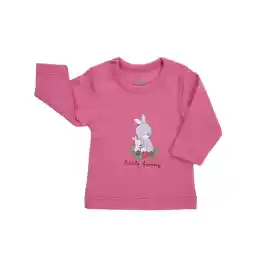تیشرت نخی آستین بلند نوزاد دخترانه روکو مدل 40030080