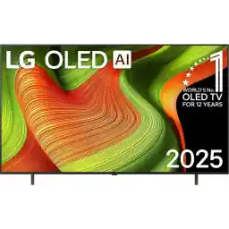 LG OLED65B59LA TV 65 Inch (165 cm) 4K OLED AI TV (α8 Gen2 4K AI Processor, webOS 25, 120Hz) [Model Year 2025]