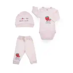 ست بادی و شلوار نوزاد دخترانه روکو مدل 50010010