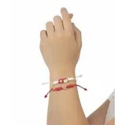 دستبند بافت و مهره دخترانه تیتیش کد 18249