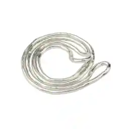 گردنبند ماری منعطف نقره ای | ژوپینگ