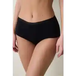 Penti Easy Yüksek Bel Pamuklu Trim Highwaist Siyah Slip Külo