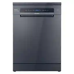 كاندي غسالة أطباق قائمة بذاتها، CF 5C6F0A-19، سعة 15 مكانا، سلة علوية قابلة للتعديل، ستانلس ستيل