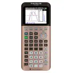 Texas Instruments TI-84 Plus CE Color Graphing Calculator, Rose Gold (Metallic)