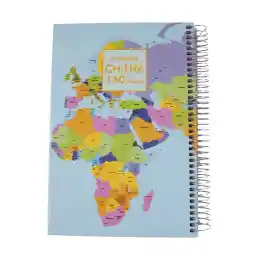 دفتر 160 برگی سیمی چیترا Chitra طرحدار