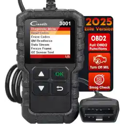 Launch CR3001 OBD2 Uitleesapparaat, OBD2 / EOBD autoscanner, uitlezen en wissen foutcodes motor, EVAP en O2 sensor tester