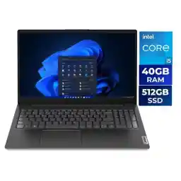 Lenovo V15 G4 15.6" FHD Laptop, Intel Core i5-13420H, 40GB RAM, 512GB SSD, Windows 11 Home, Black