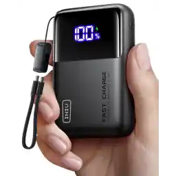 INIU Laptop Power Bank, 100W 25000mAh Powerbank USB-C Input & Output, kleine externe mobiele telefoon batterijen compatibel met MacBook, Surface, iPad, Fire TV Stick, Camera, DJI, iPhone 17 16 15 14