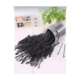 DOĞALYA Kadın Siyah Tel Toka 50 Adet