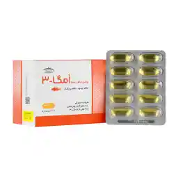 کپسول امگا 3 فاقد جیوه با طعم پرتقال بسته 50 عددی | کارن