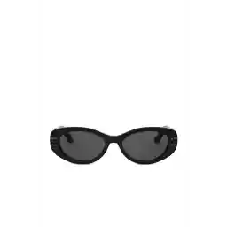 DIOR Woman Eyewear DiorSignature B8U Black Oval Sunglasses