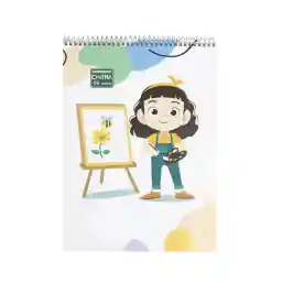 دفتر نقاشی سیمی 50 برگ چیترا کد 00066