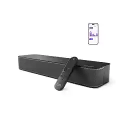 ULTIMEA 2.1 Kanaals Soundbar voor TV's met Geïntegreerde Subwoofer, Instelbare Bas, Bluetooth 5.3 en Smart App Besturing - Alles-in-één TV-luidspreker voor Optimale Geluidsbeleving,Solo B30 Pro