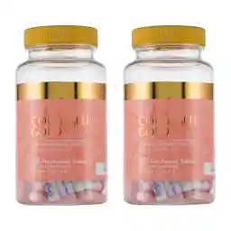پک دو عددی قرص کلاژن گلد collagen gold بسته 60 عددی | آدریان