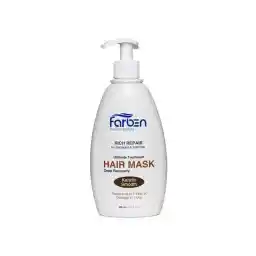 ماسک مو آبرسان عمیق فاربن Farben حاوی کراتین مناسب موهای خشک و آسیب دیده حجم 400ml