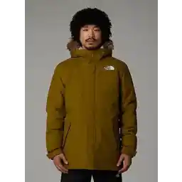Kahve Erkek Kapüşon Düz Parka NF0A4M8H1OI1_M ZANECK JACKET