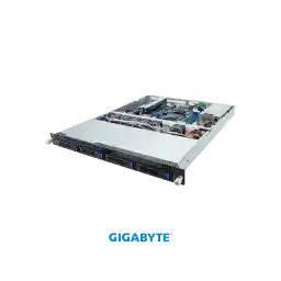 GIGABYTE R123-C00-AA01-L1002 Server System, AMD Ryzen 9950X, 16-Core/32-Threads, 64 GB DDR5-4800 Memory, 960GB M.2 SSD, 2x 10GB NIC, 2 x Gen5 NVMe - 2280/22110 adapter cards