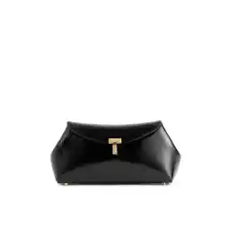 Toteme Mini T-Lock Naplack Clutch