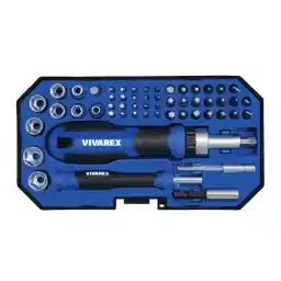 مجموعه 55 عددی پیچ گوشتی و بیت ویوارکس مدل VR5565-SD