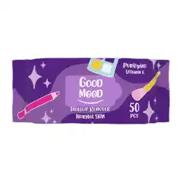 دستمال مرطوب آرایشی مدل Purifying Vitamin E بسته 50 عددی | گود مود