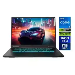 GIGABYTE GAMING A16 Gaming Laptop - 165Hz 1920x1200 WUXGA - NVIDIA GeForce RTX 5070 - Intel i7-13620H - 1TB SSD with 16GB DDR5 RAM - Windows 11 Home AD