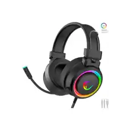 Rampage Sn-r10 Alquist Rgb Gaming Oyuncu Mikrofonlu Kulaklık 3,5mm Siyah
