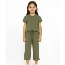 ست تیشرت و شلوار دخترانه نونا مدل 11786