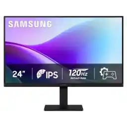 Samsung 24" S3 (S32GF) FHD High Resolution 120Hz Monitor with IPS Panel, Flicker Free, Eye Saver Mode, LS24F320GANXZA, 2025
