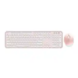 کیبورد و ماوس بی سیم مافی مدل Sweet Pure