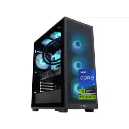 ABS Stratos Aqua Gaming PC Powered by Asus - Windows 11 - Intel Core i9-14900KF - RTX 5070 Ti 16GB - DLSS 4 - AI-Powered Performance - 32GB DDR5 6400 - 2TB M.2 NVMe SSD - SA14900KF5070TI2