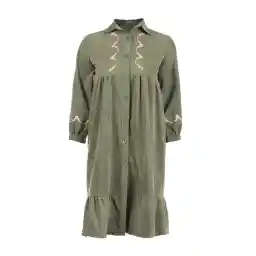 پیراهن آستین بلند دخترانه هیژا مدل 12532