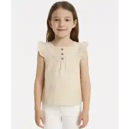 بلوز لنین دخترانه نونا مدل 11861