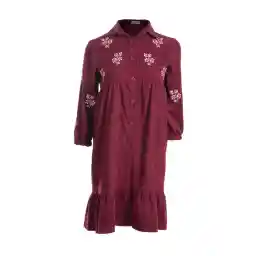 پیراهن آستین بلند دخترانه هیژا مدل 1252