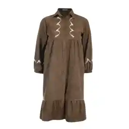 پیراهن آستین بلند دخترانه هیژا مدل 12552