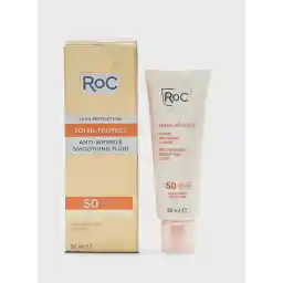 Roc Soleil-Protect Anti-Wrinkle Smoothing Fluid Spf 50