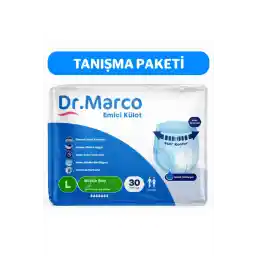 DR.MARCO Emici Külot Hasta Bezi L-large Beden 30 Adet
