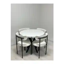 Royal Elısa 4kişilik Mutfak Masası Takımı Teddy01