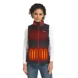 ORORO Women's Lightweight Heated Vest with USB-C Rechargeable Battery, Puffer Classic Heating Vest